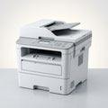 Impresora Multifuncional Ricoh M320f, fondo de vitrina