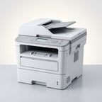 Impresora Multifuncional Ricoh M320f, fondo de vitrina