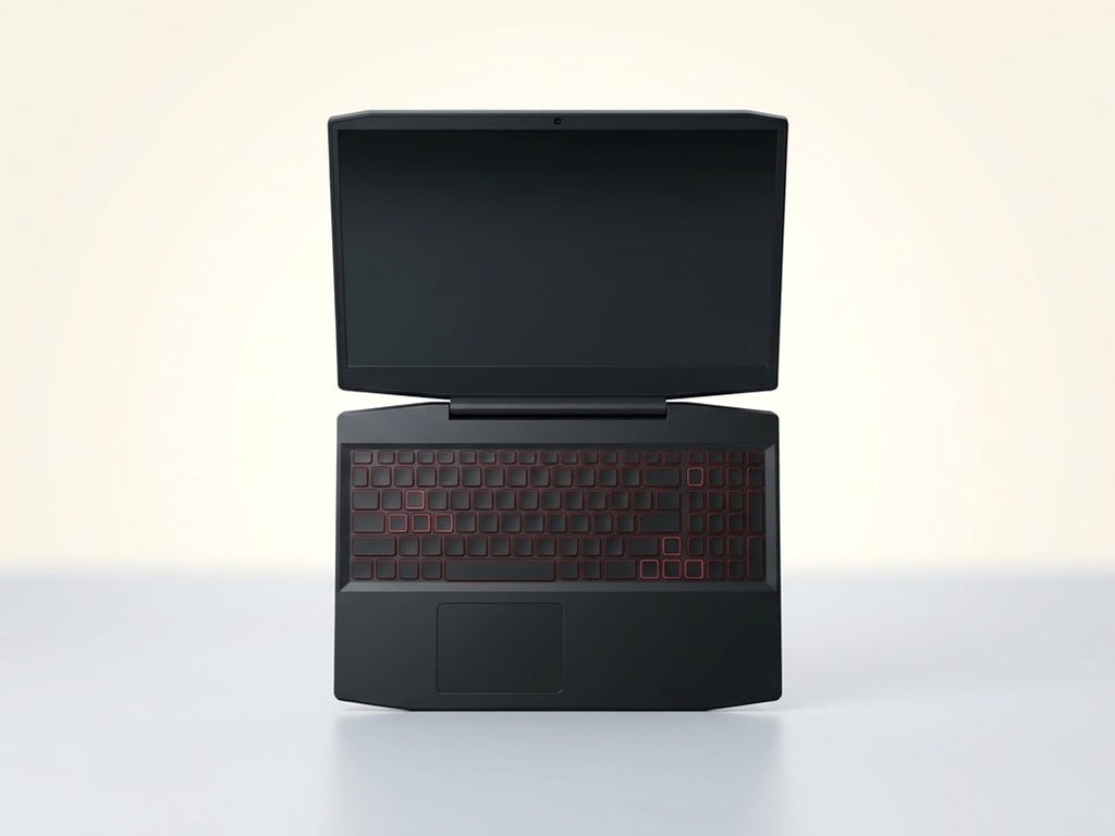 Acer Nitro V 15, vista 2 - fondo de vitrina