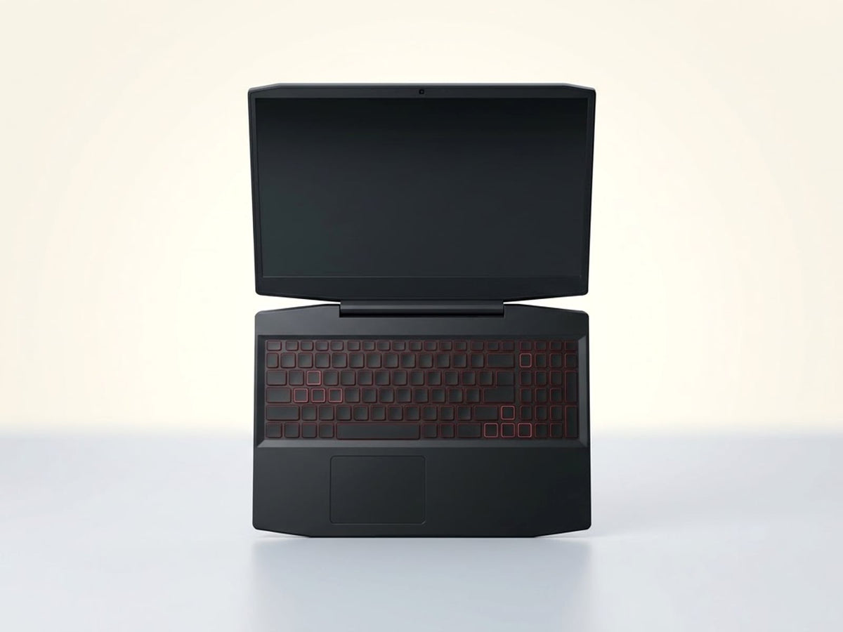 Acer Nitro V 15, vista 2 - fondo de vitrina