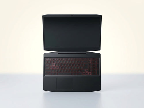 Acer Nitro V 15, vista 2 - fondo de vitrina