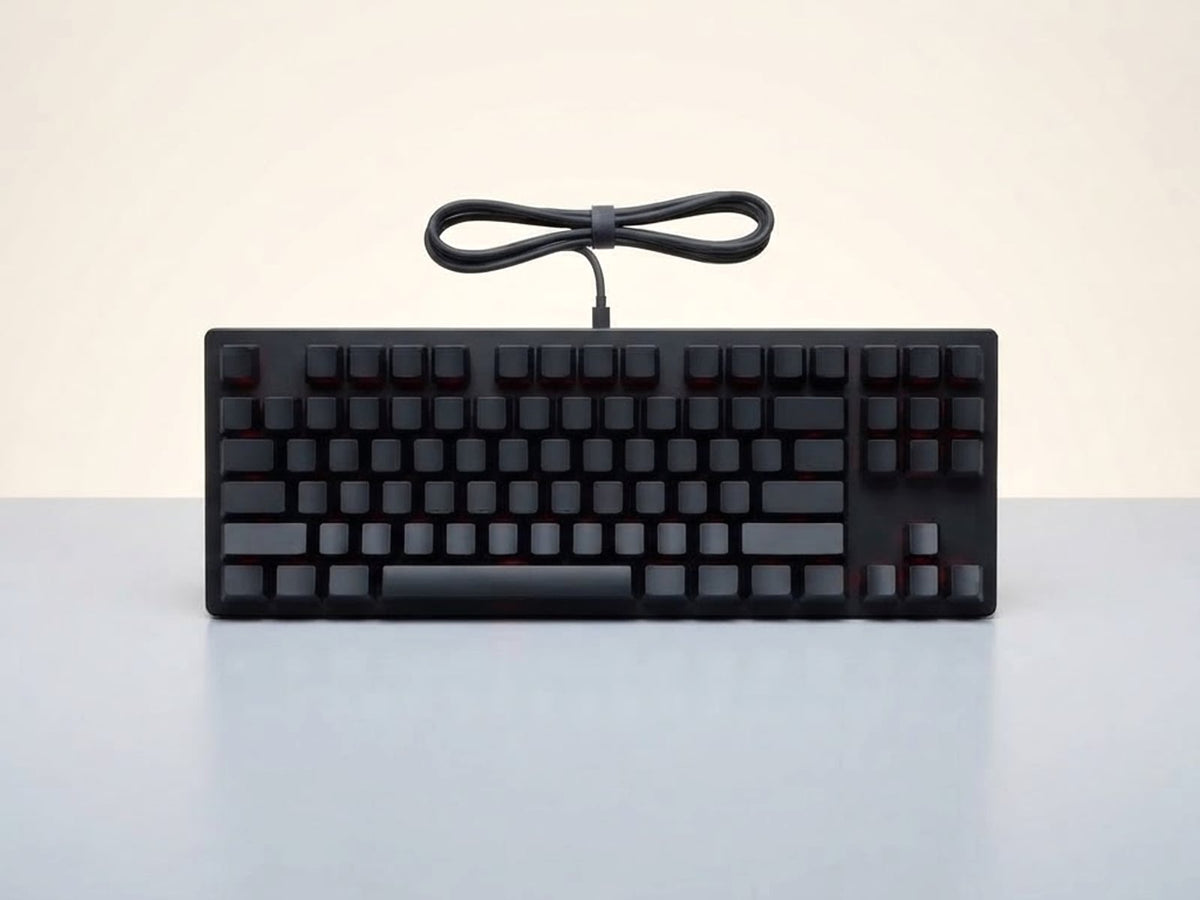 Combo teclado y mouse gamer RGB, vista 2